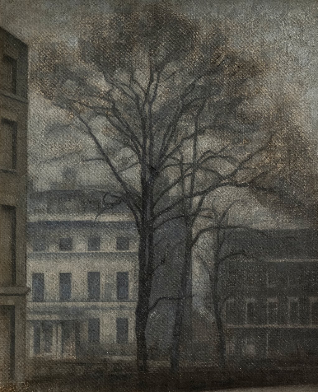 Die jüdische Schule in der Guilford Street, London von Vilhelm Hammershoi