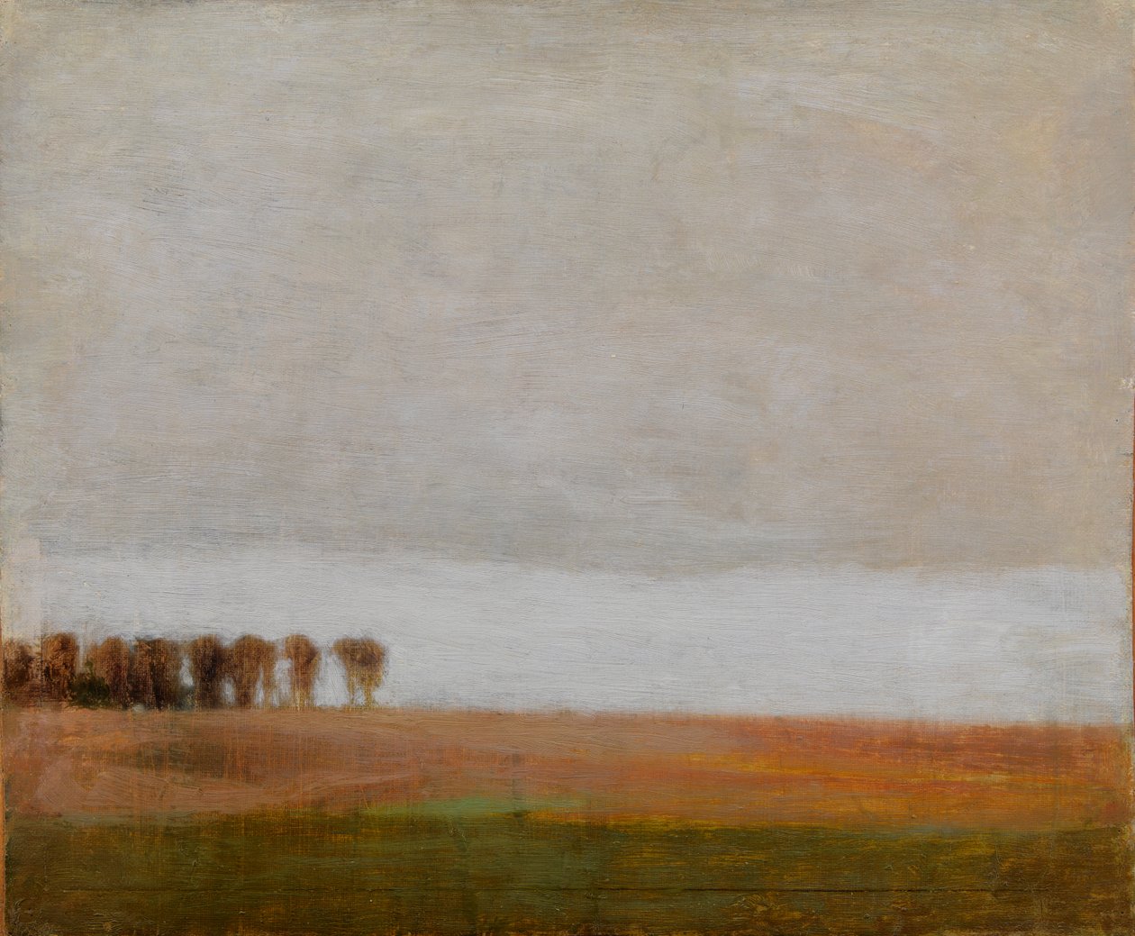 Ansicht von Jægersborg Allé. Gentofte, nördlich von Kopenhagen von Vilhelm Hammershøi