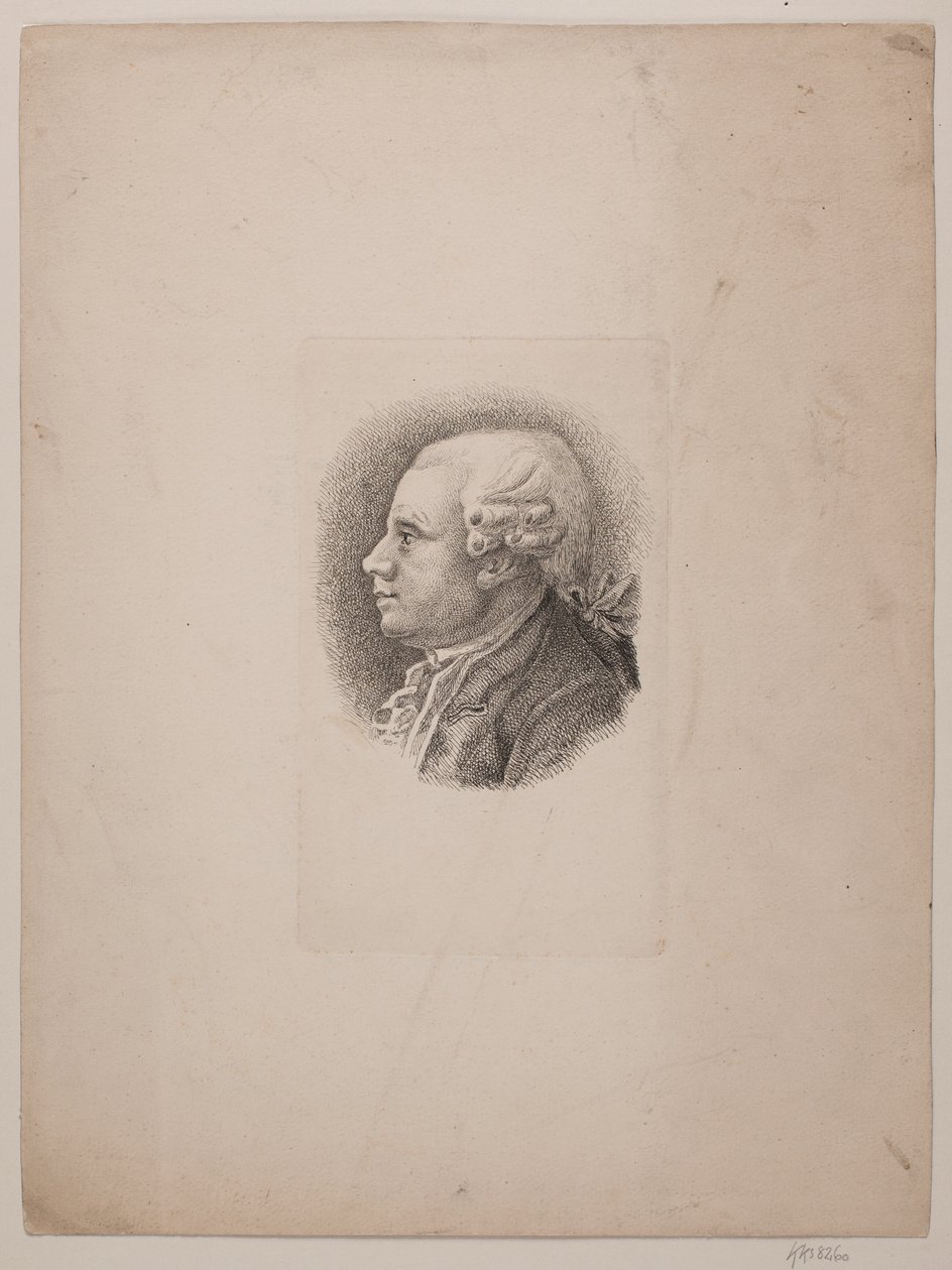 Porträt des Schauspielers Marcus Ulsøe Hortulan von Vilhelm Kyhn