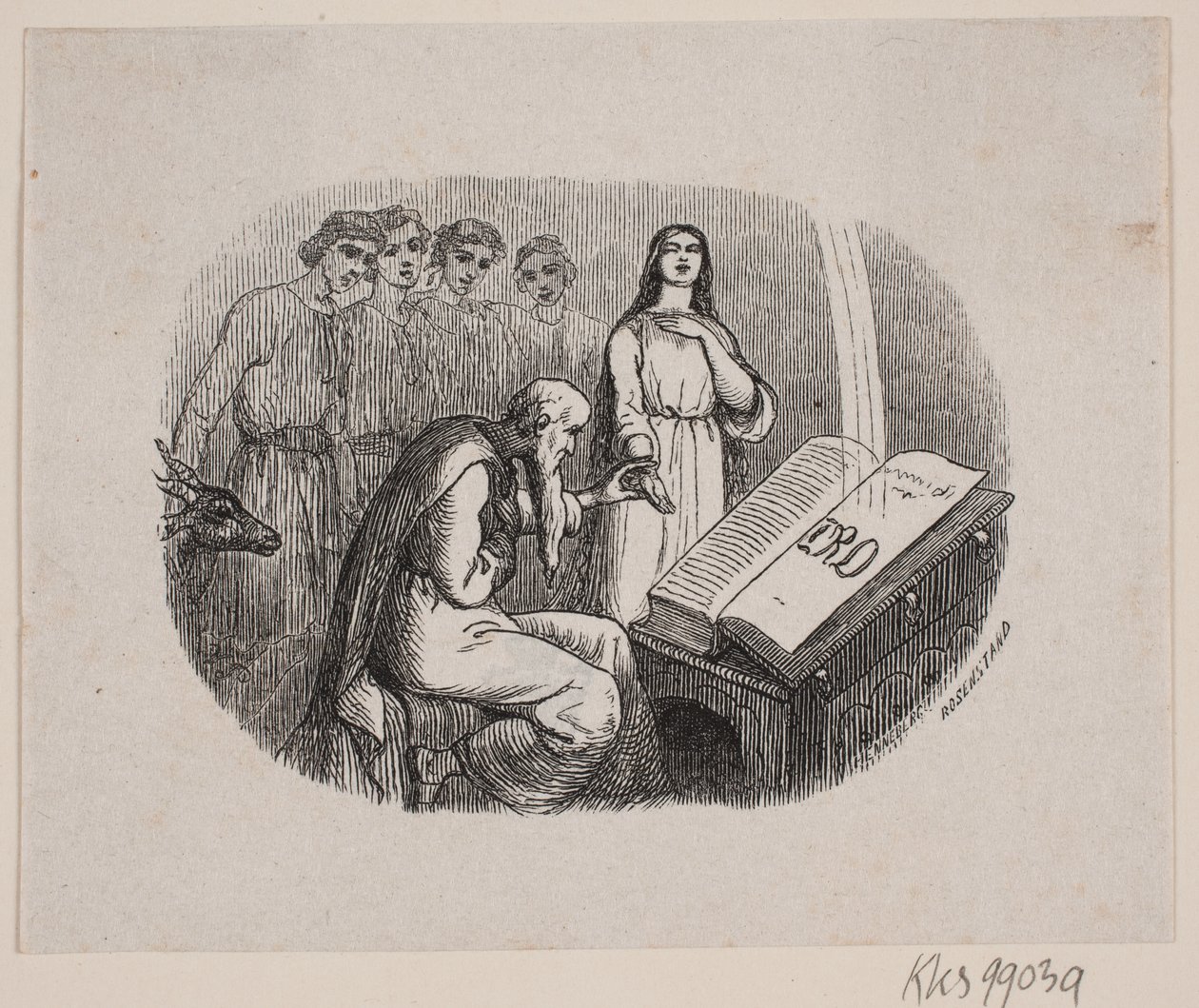 Illustration zu H. C. Andersens Märchen und Geschichten von Vilhelm Pedersen