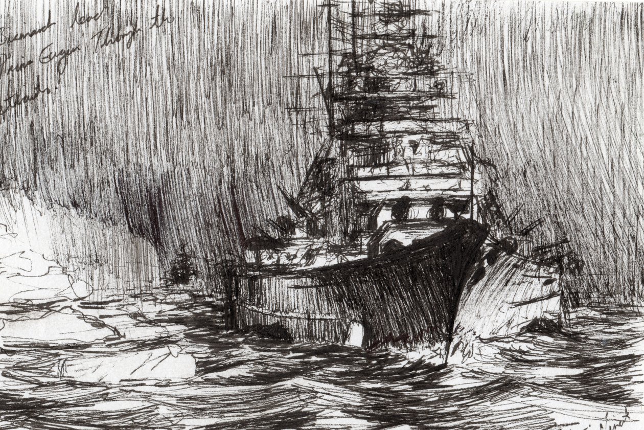 Bismarck vor Grönland, 2005 von Vincent Alexander Booth