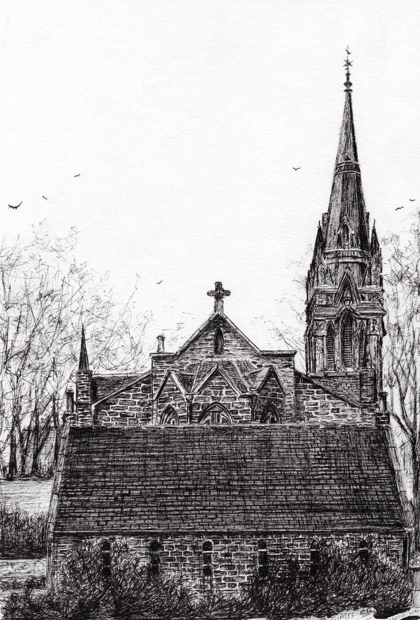 Glenmuick (Ballater) Kirche, 2007 von Vincent Alexander Booth