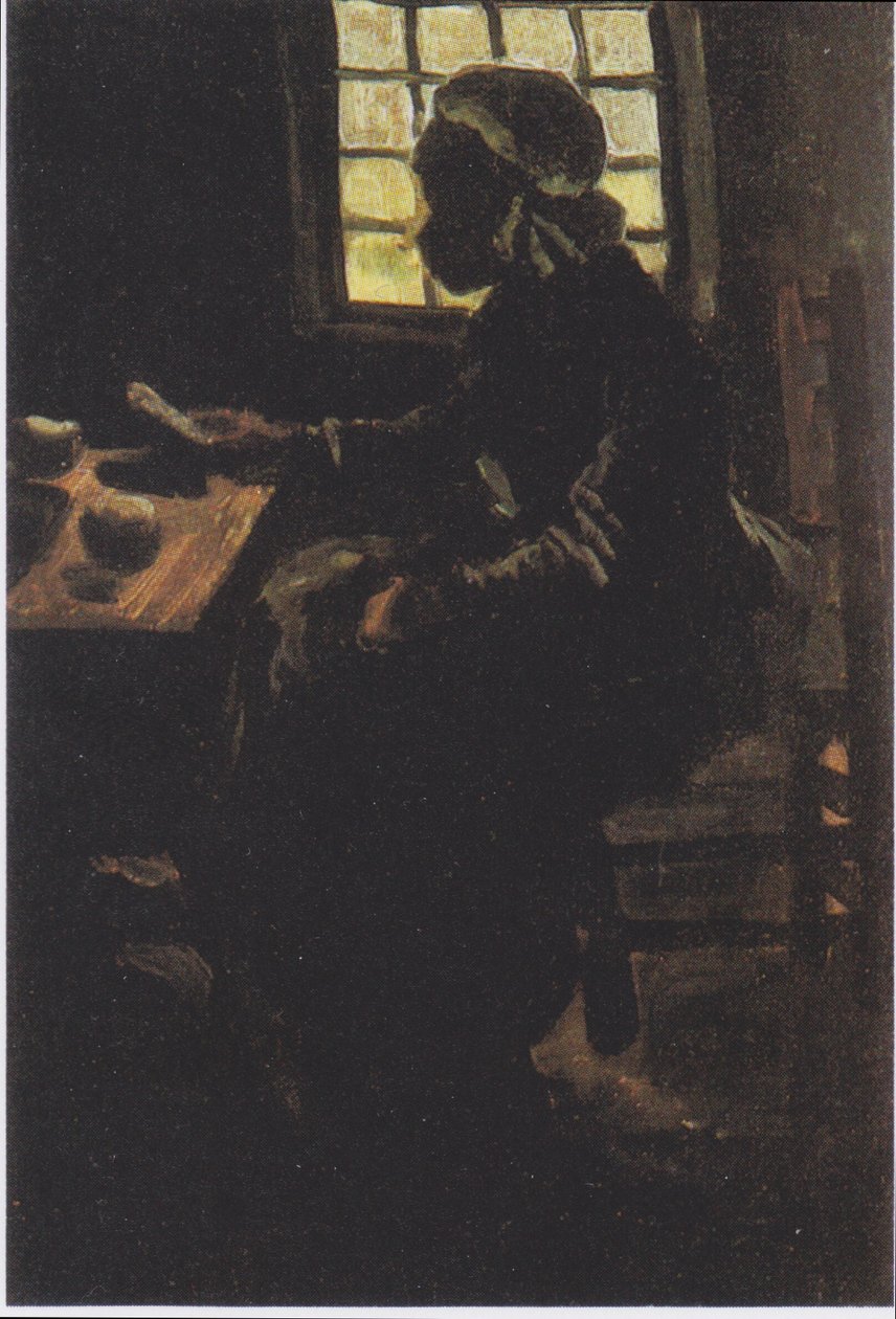 Bäuerin bei der Mahlzeit von Vincent van Gogh