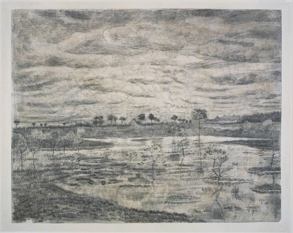 Der Teich, 1881 (Musée des beaux-arts du Canada) von Vincent van Gogh