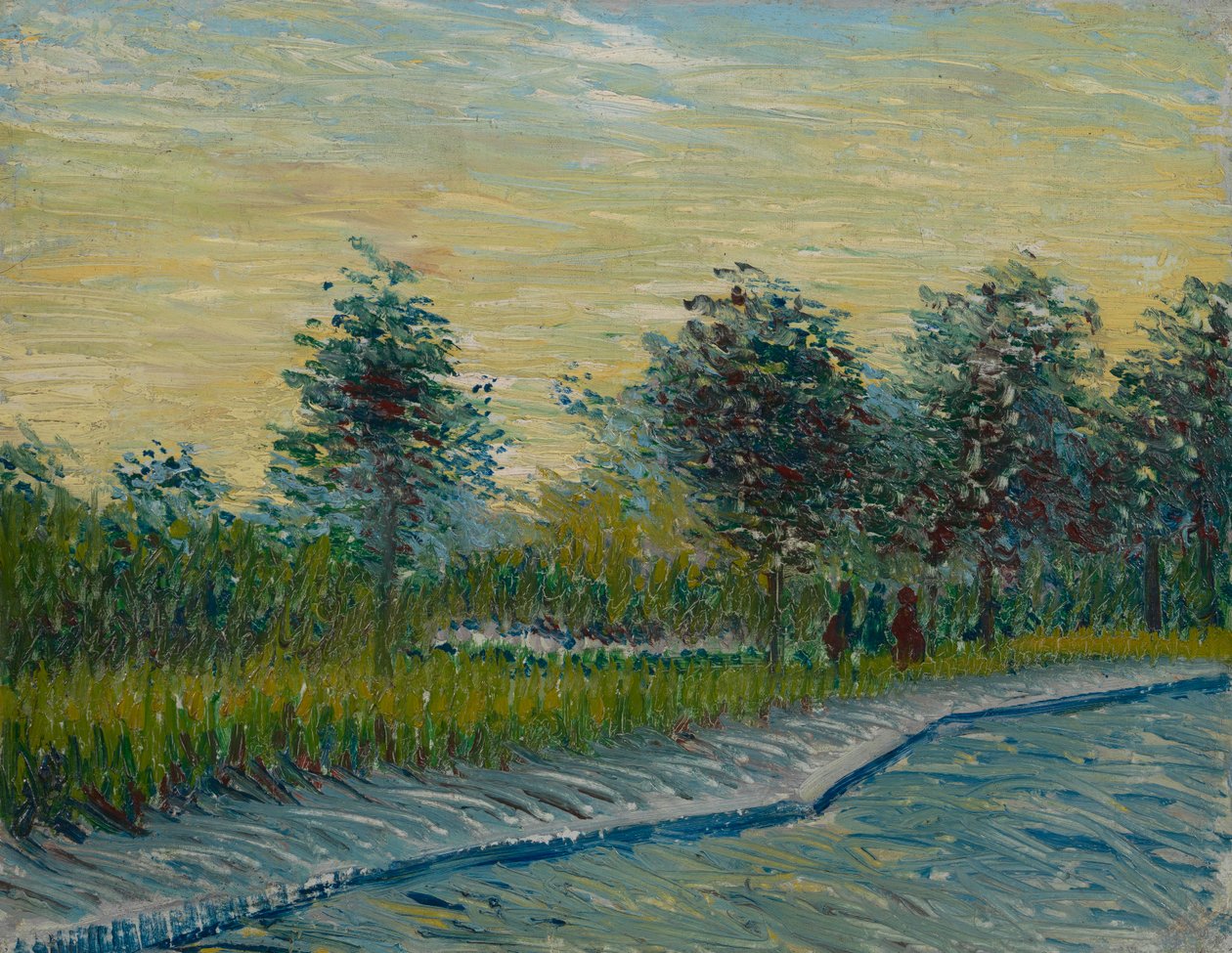 Place Saint-Pierre bei Sonnenuntergang von Vincent van Gogh