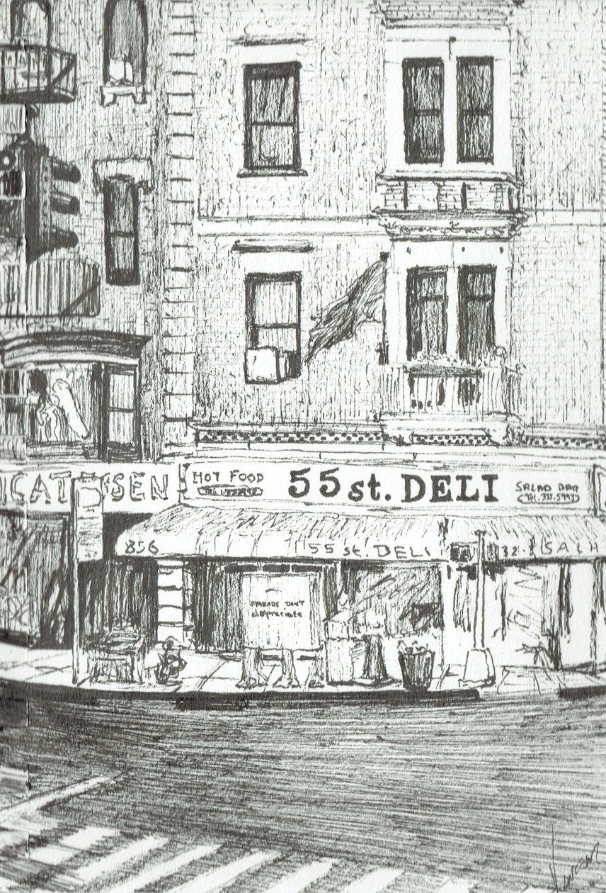 55. Straße New York von Vincent Alexander Booth