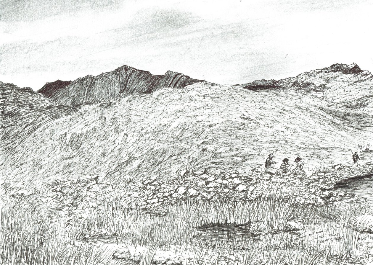 Coniston Old Man von Vincent Alexander Booth