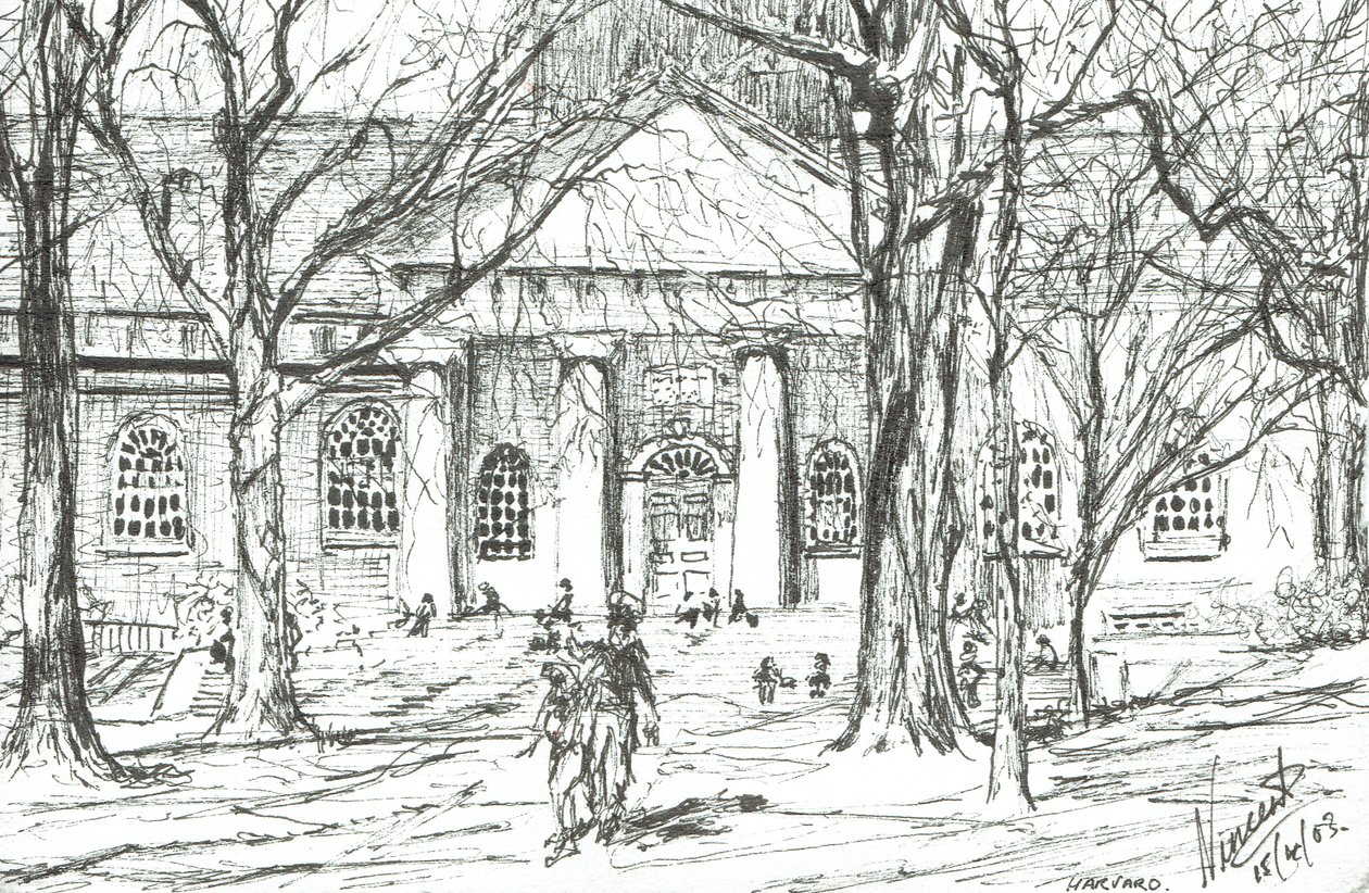 Harvard Boston USA, 2003 von Vincent Alexander Booth