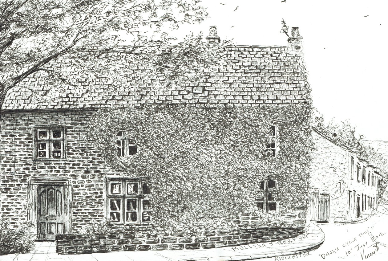 Haus in Ribchester, 2012 von Vincent Alexander Booth