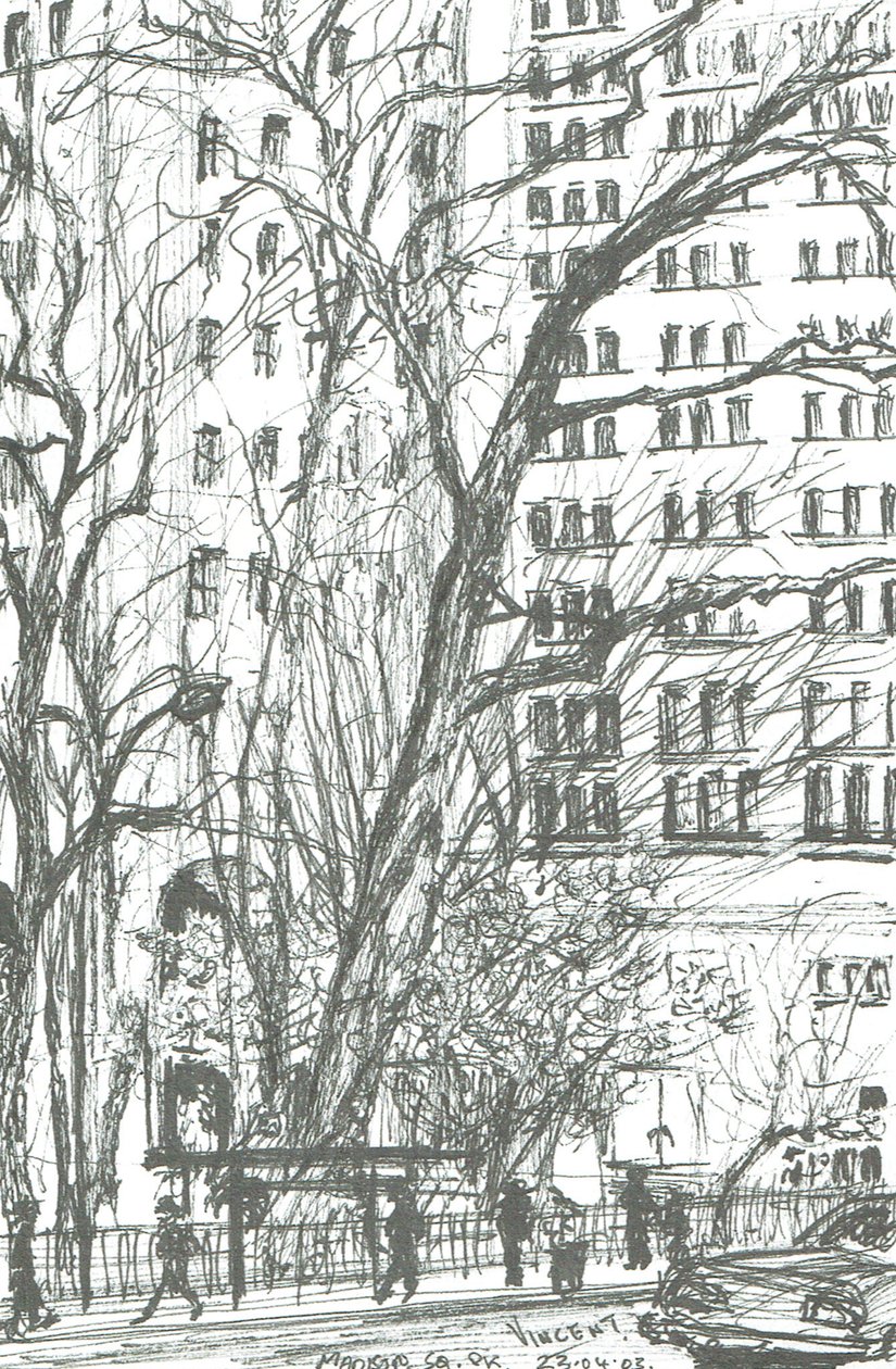 Madison Square Park New York, 2003 von Vincent Alexander Booth