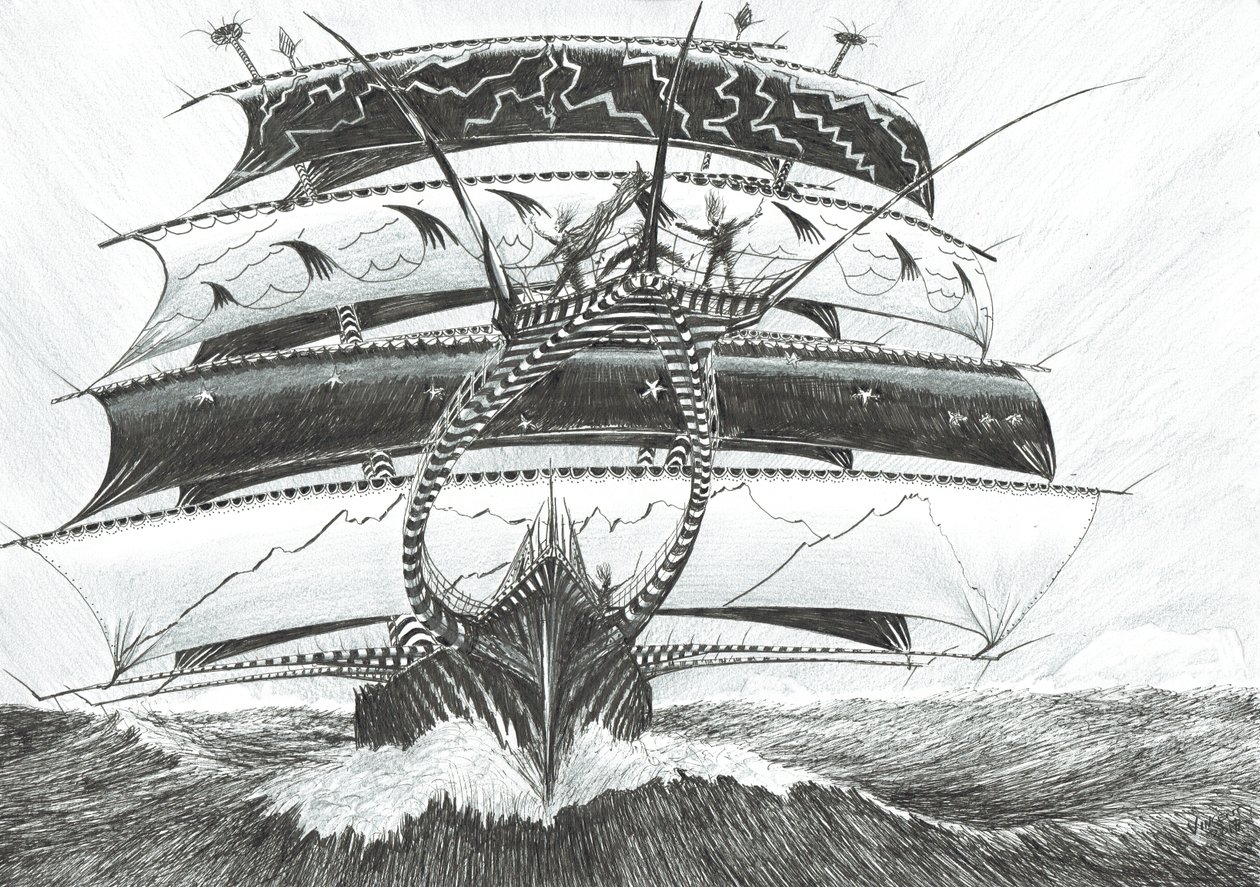 Sturmerschaffer König-Haakon-VII-Meer, 2017 von Vincent Alexander Booth