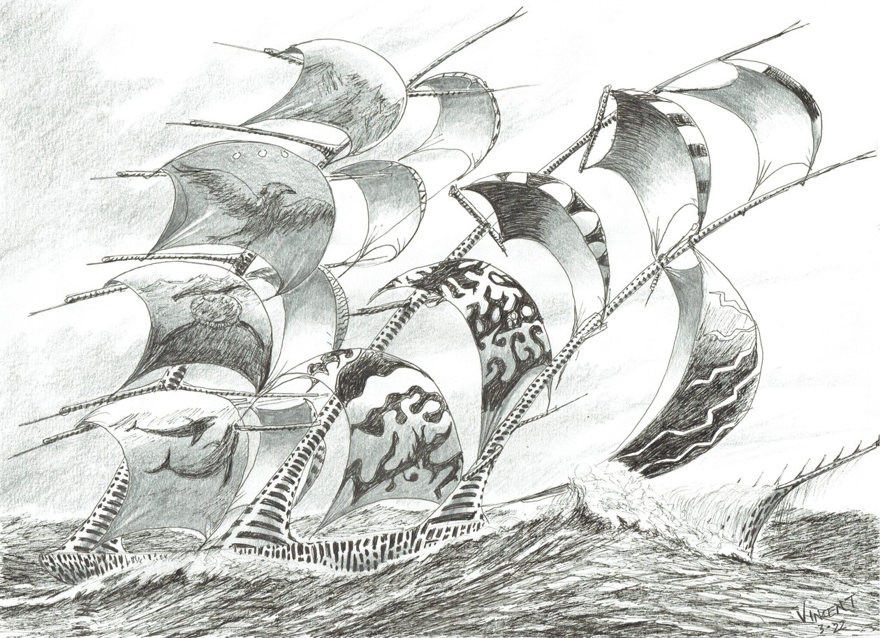 Sturmerschaffer Lagoa Mirim, 2022 von Vincent Alexander Booth