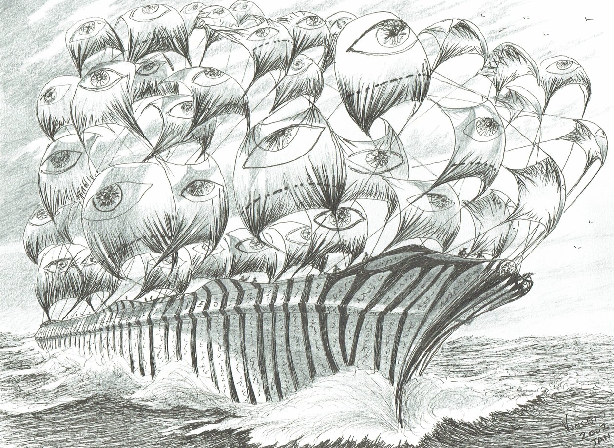 Sturmerschaffer Lake Sakakawea, 2022 von Vincent Alexander Booth
