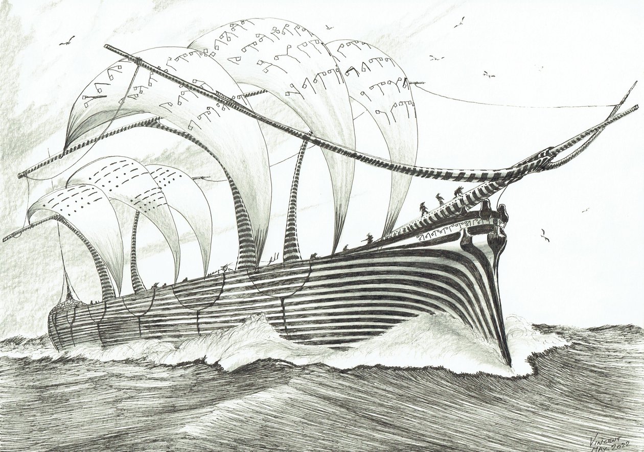 Sturmerschaffer Lake Tanganyiku, 2022 von Vincent Alexander Booth