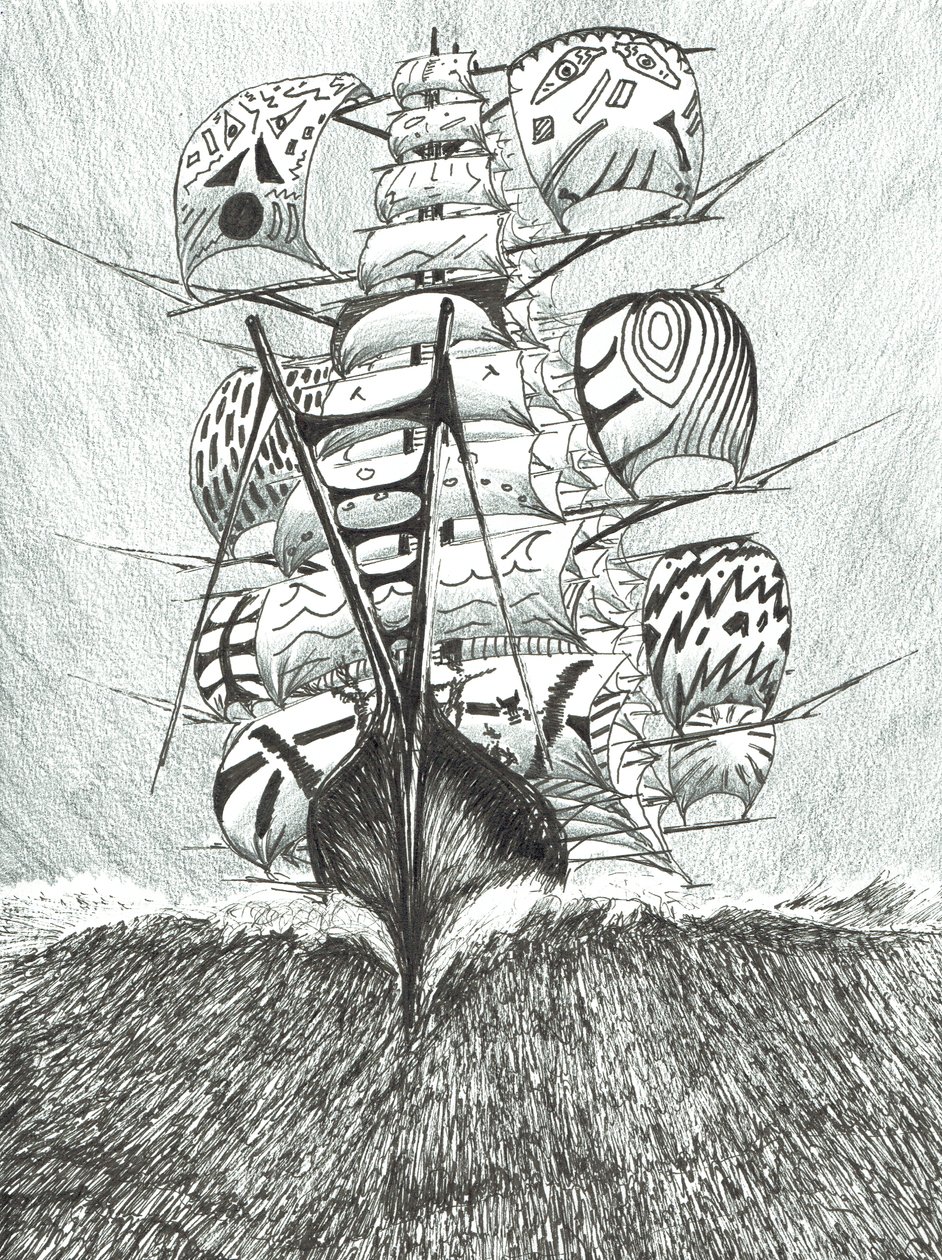 Sturmerschaffer Rossmeer, 2017 von Vincent Alexander Booth