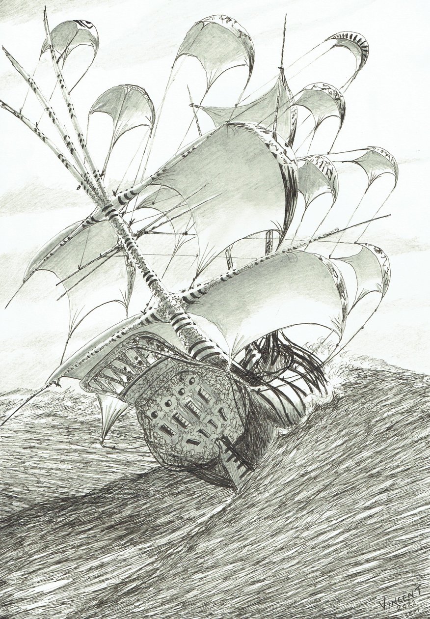 Sturmerschaffer Zhaoyang Hu, 2022 von Vincent Alexander Booth
