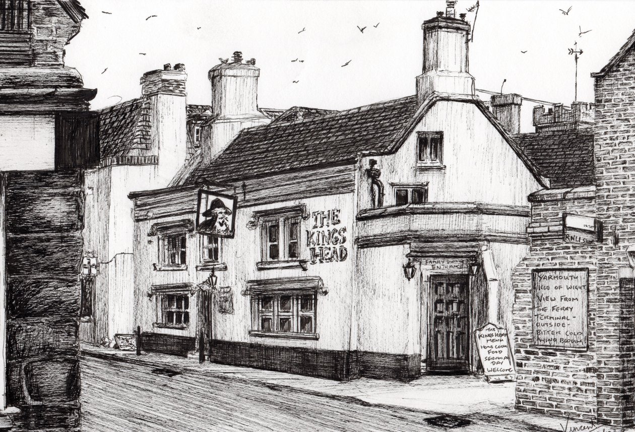 The Kings Head, Yarmouth, 2008 von Vincent Alexander Booth