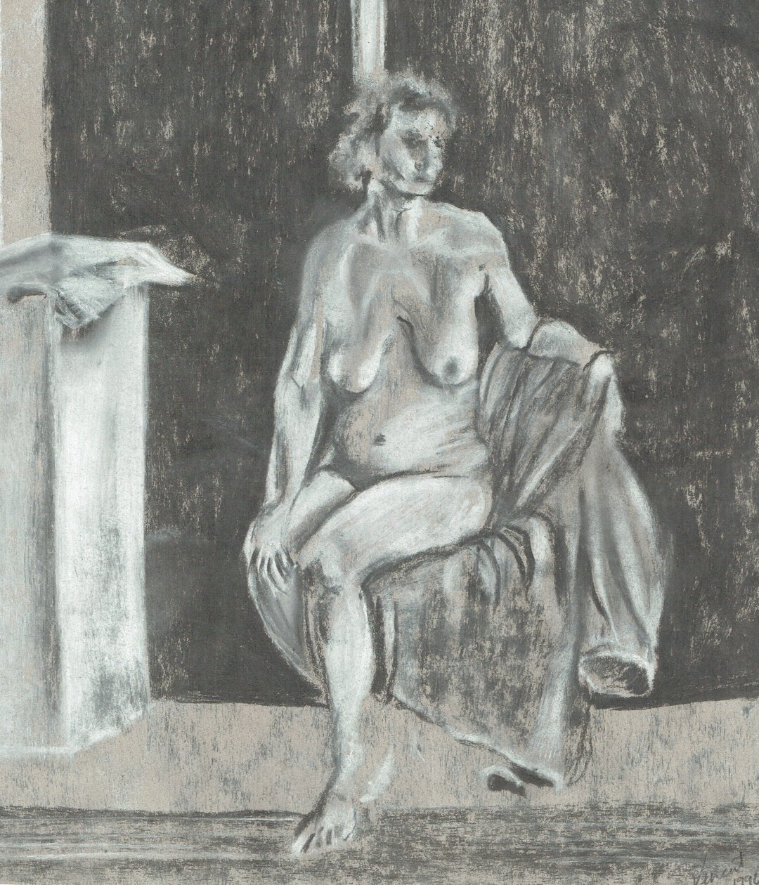 Der Sitzende von Vincent Alexander Booth