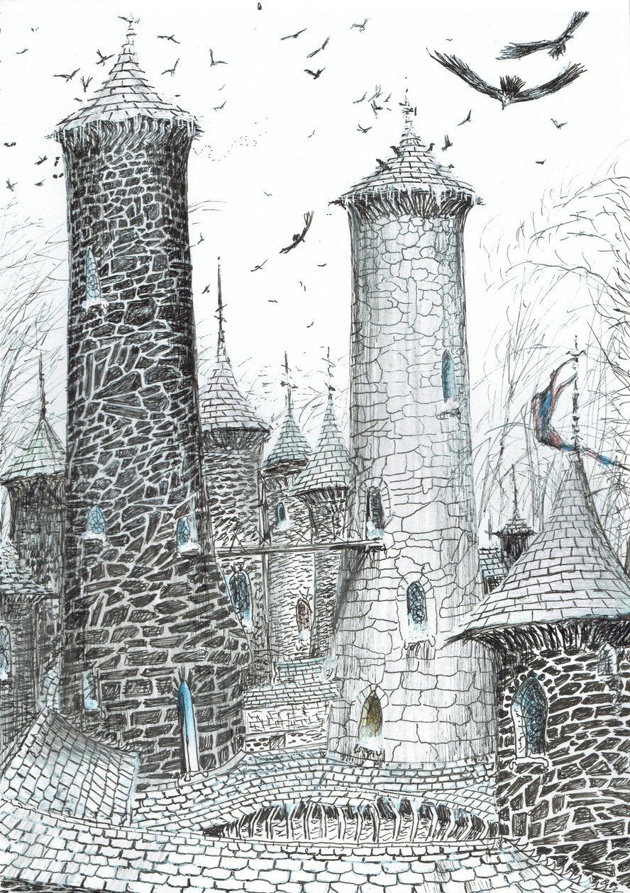 Seite 9, Das Schloss im Wald von Findhorn, 2006 von Vincent Alexander Booth