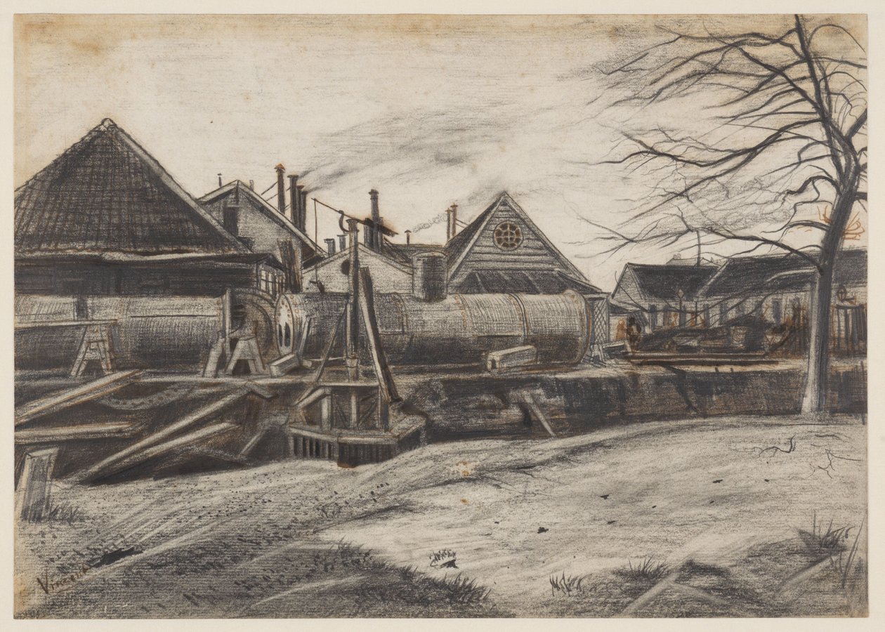 Fabrik in Den Haag von Vincent van Gogh