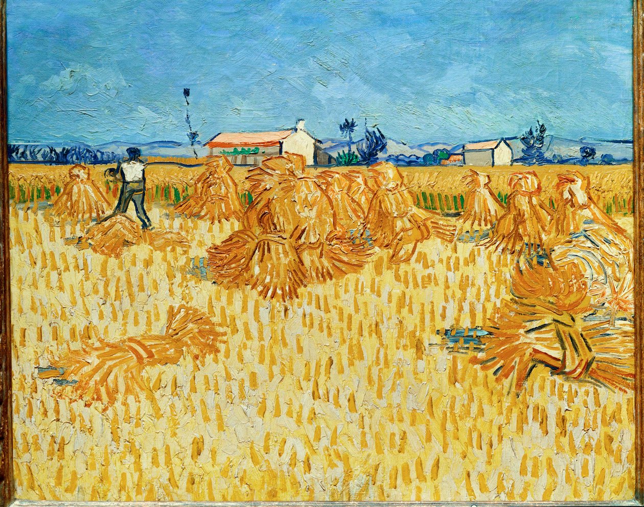 Ernte in der Provence Juni 1888 von Vincent van Gogh