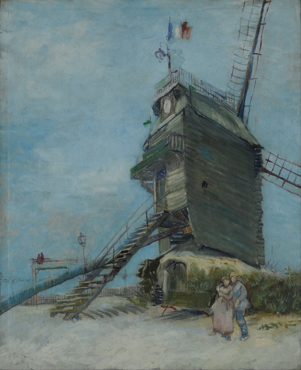 Das Moulin de la Galette von Vincent van Gogh