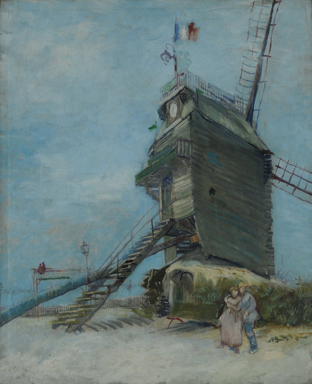 Le Moulin de la Galette, 1886 von Vincent van Gogh