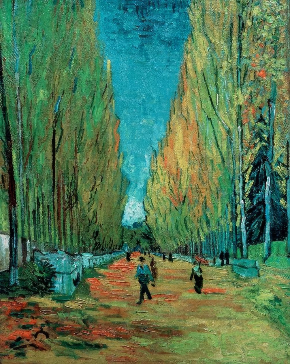 Les Alyscamps von Vincent van Gogh