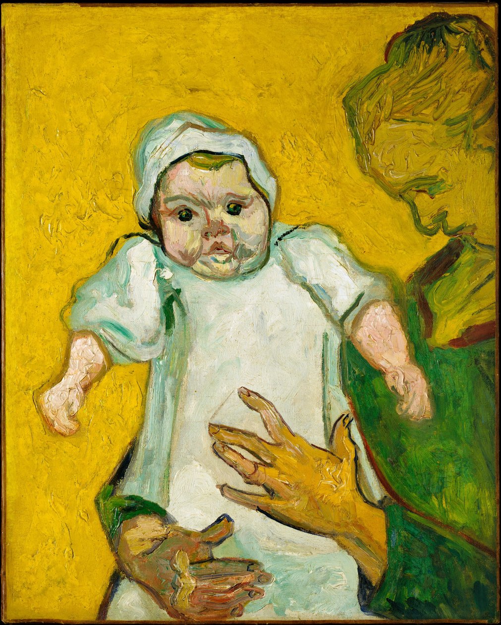 Madame Roulin und ihr Baby von Vincent van Gogh
