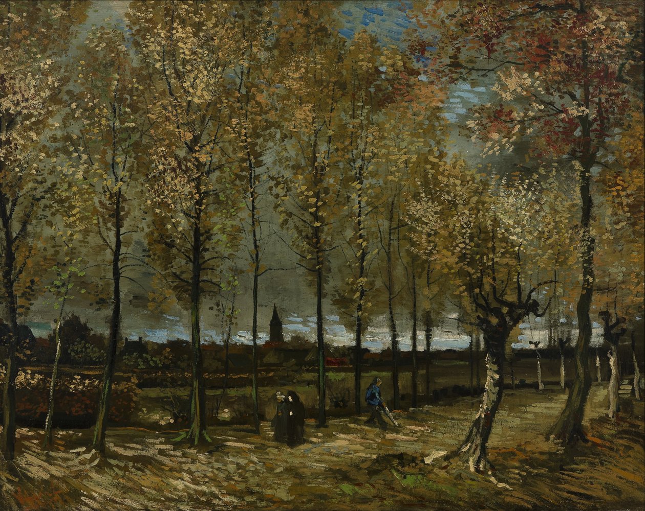 Pappeln bei Nuenen von Vincent van Gogh