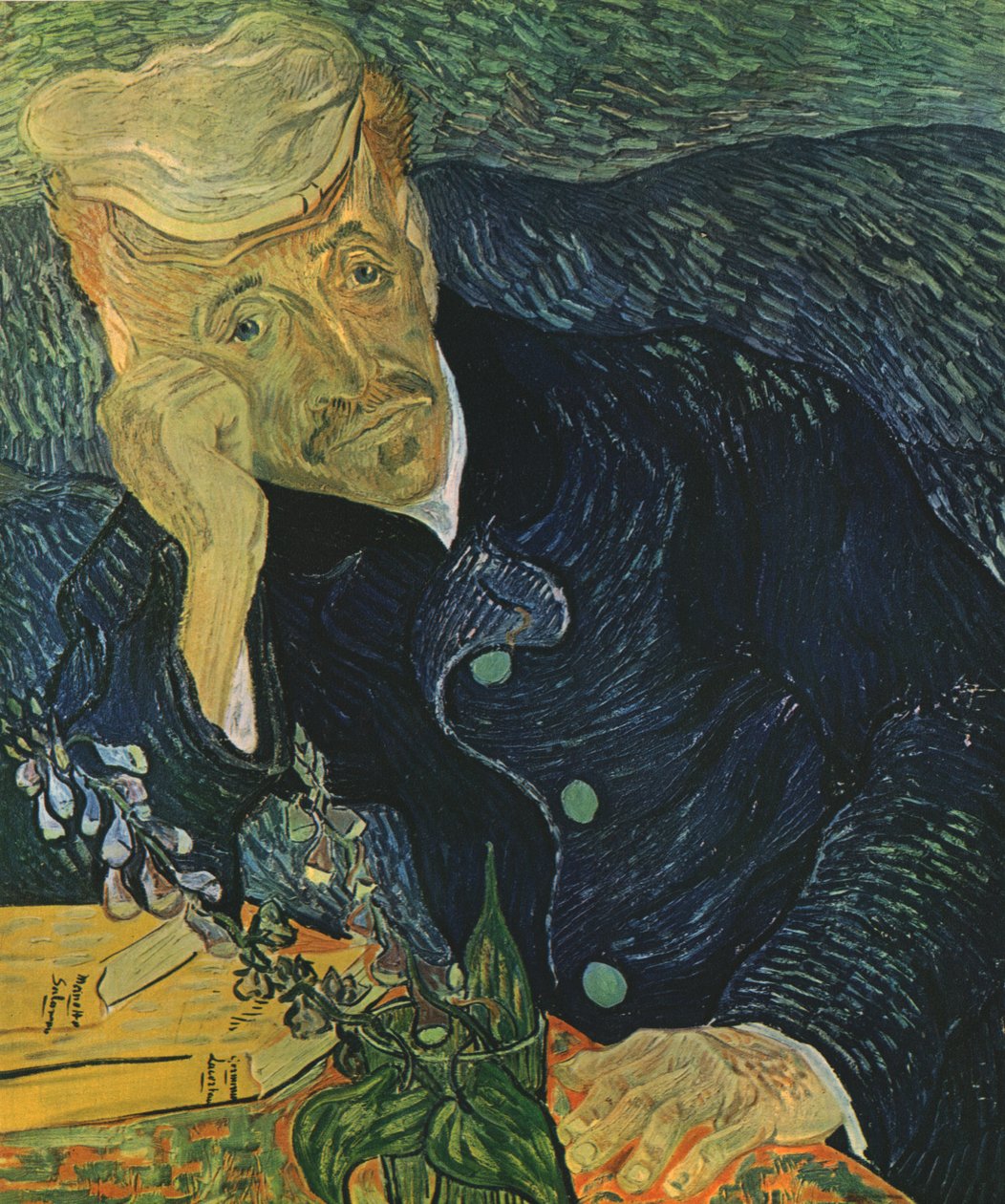 Porträt von Dr. Paul Gachet, Juni 1890, 1947 von Vincent van Gogh
