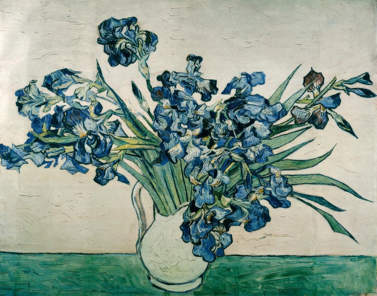Vase mit Schwertlilien von Vincent van Gogh