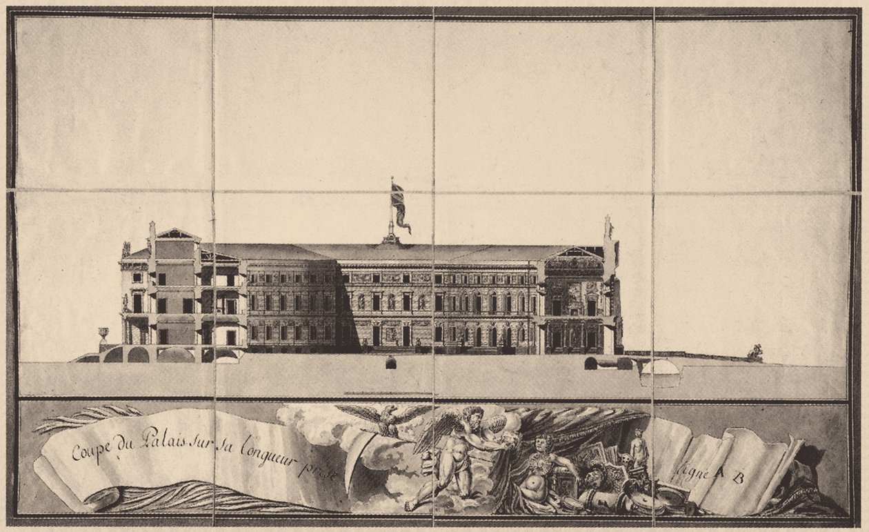 Schloss Sankt Michael in Sankt Petersburg, 1797 von Vincenzo Brenna