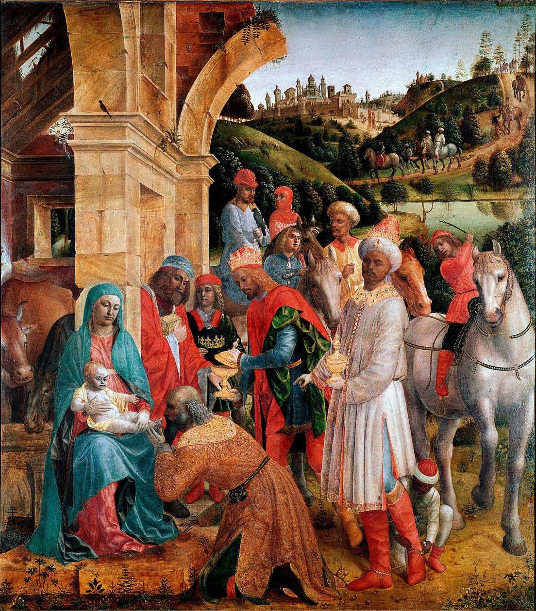 Anbetung der Heiligen Drei Könige von Vincenzo Foppa