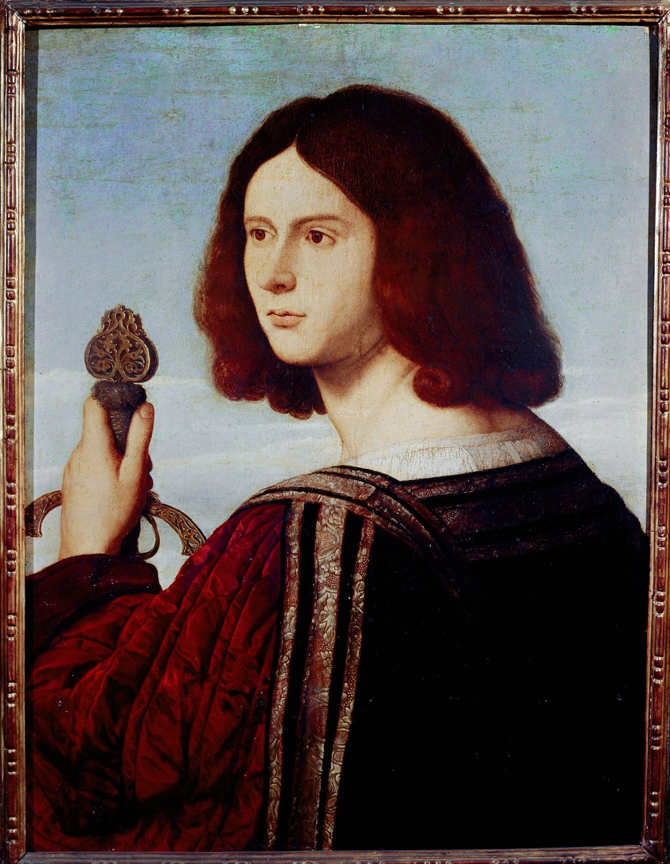 Porträt von Francesco Maria della Rovere, Herzog von Urbino von Vincenzo di Biagio Catena
