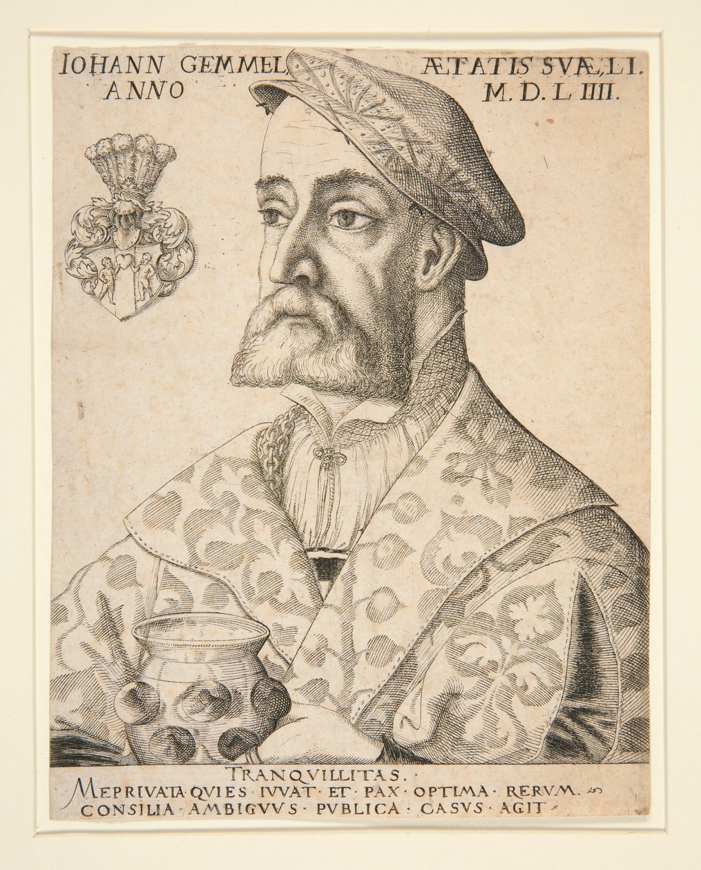 Porträt von Joannes Gemmel von Virgil Solis