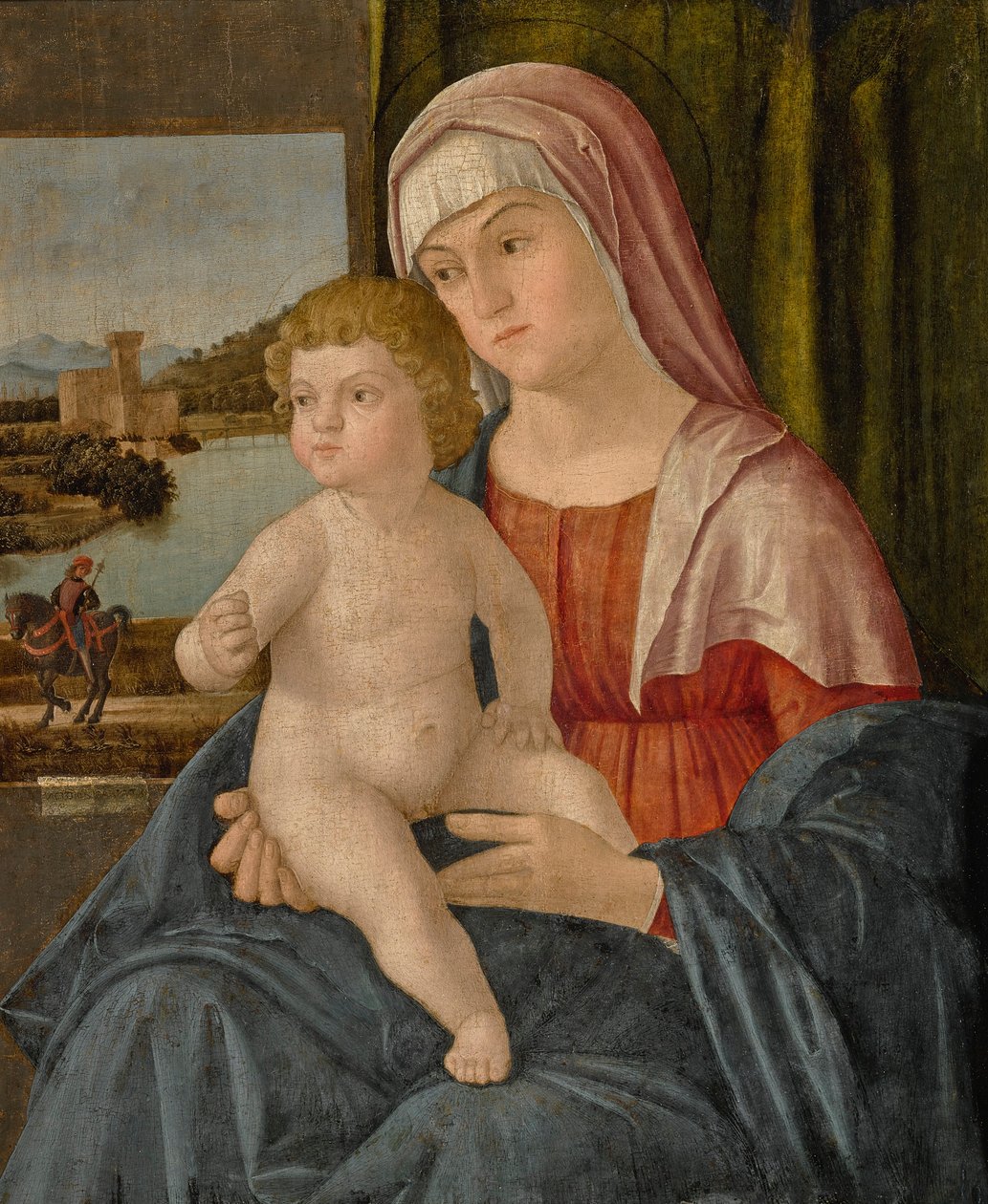 Carpaccio - Madonna und Kind, Perocco 21 von Vittore Carpaccio