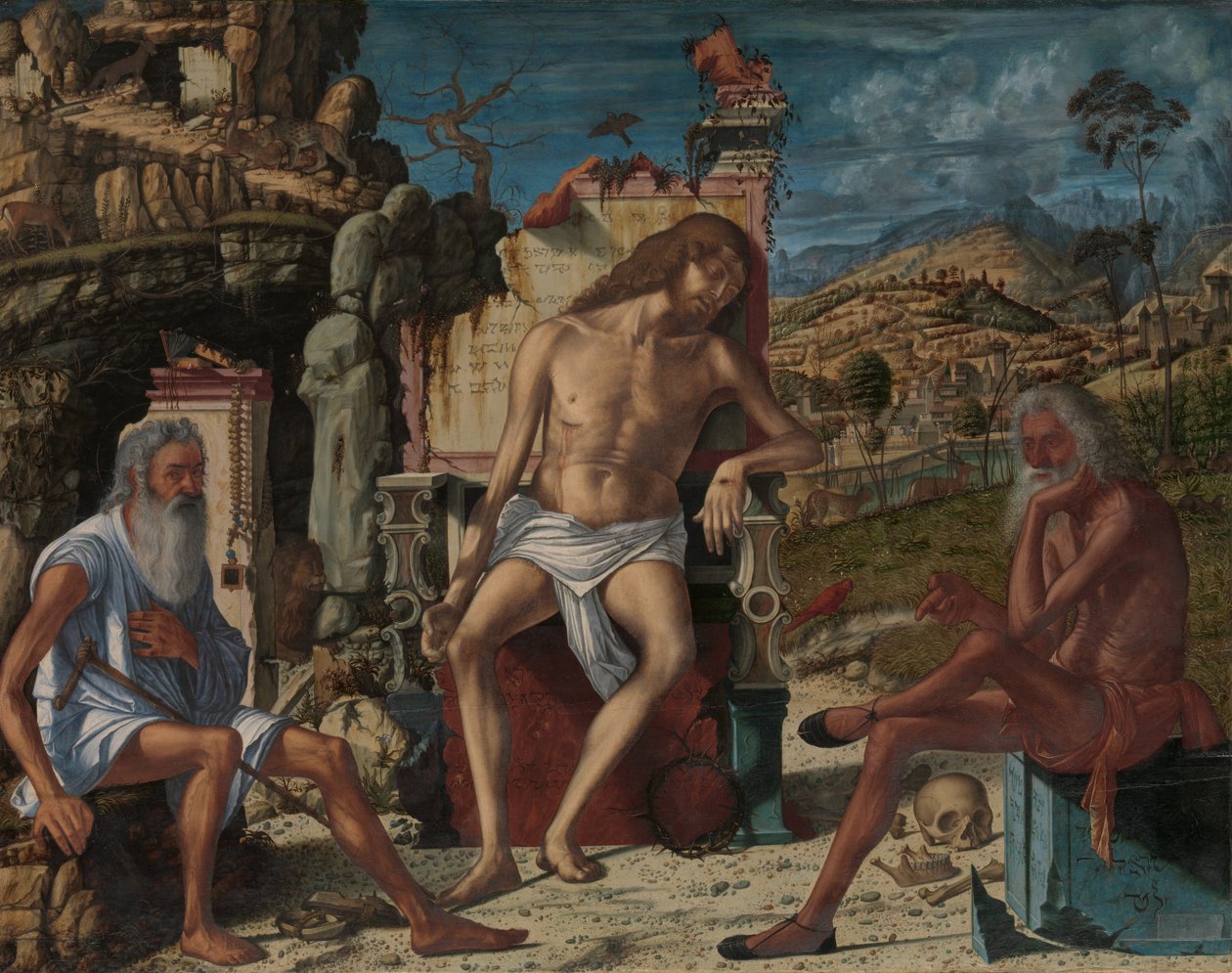 Die Meditation über die Passion, ca. 1490 von Vittore Carpaccio