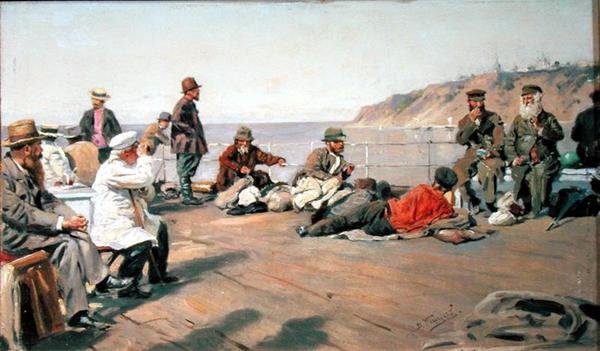 An Deck von Vladimir Egorovic Makovsky