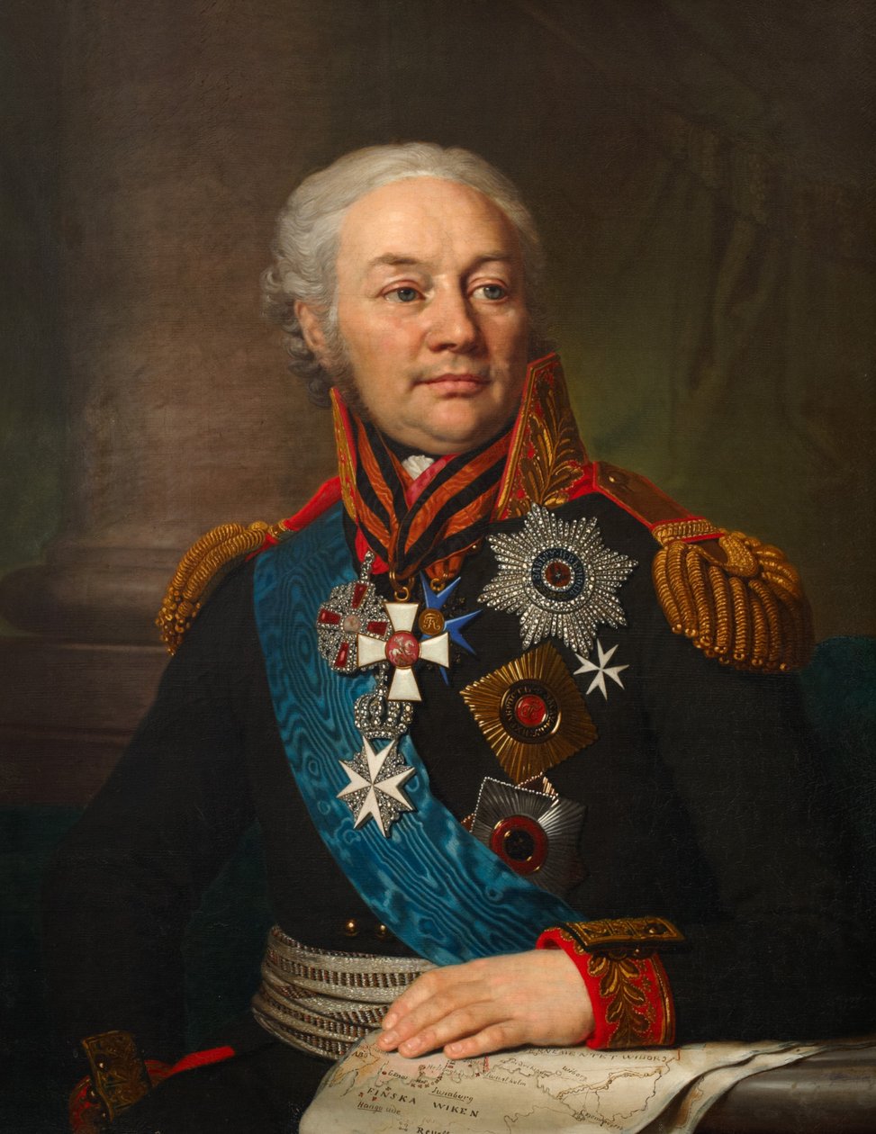 Graf Friedrich von Buxhoeveden, 1809 von Vladimir Lukich Borovikovsky