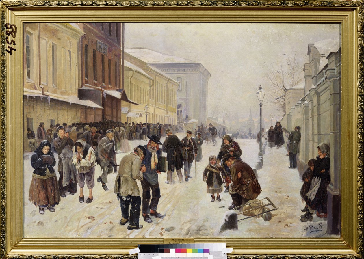 Das Nachtasyl von Vladimir Egorovic Makovsky
