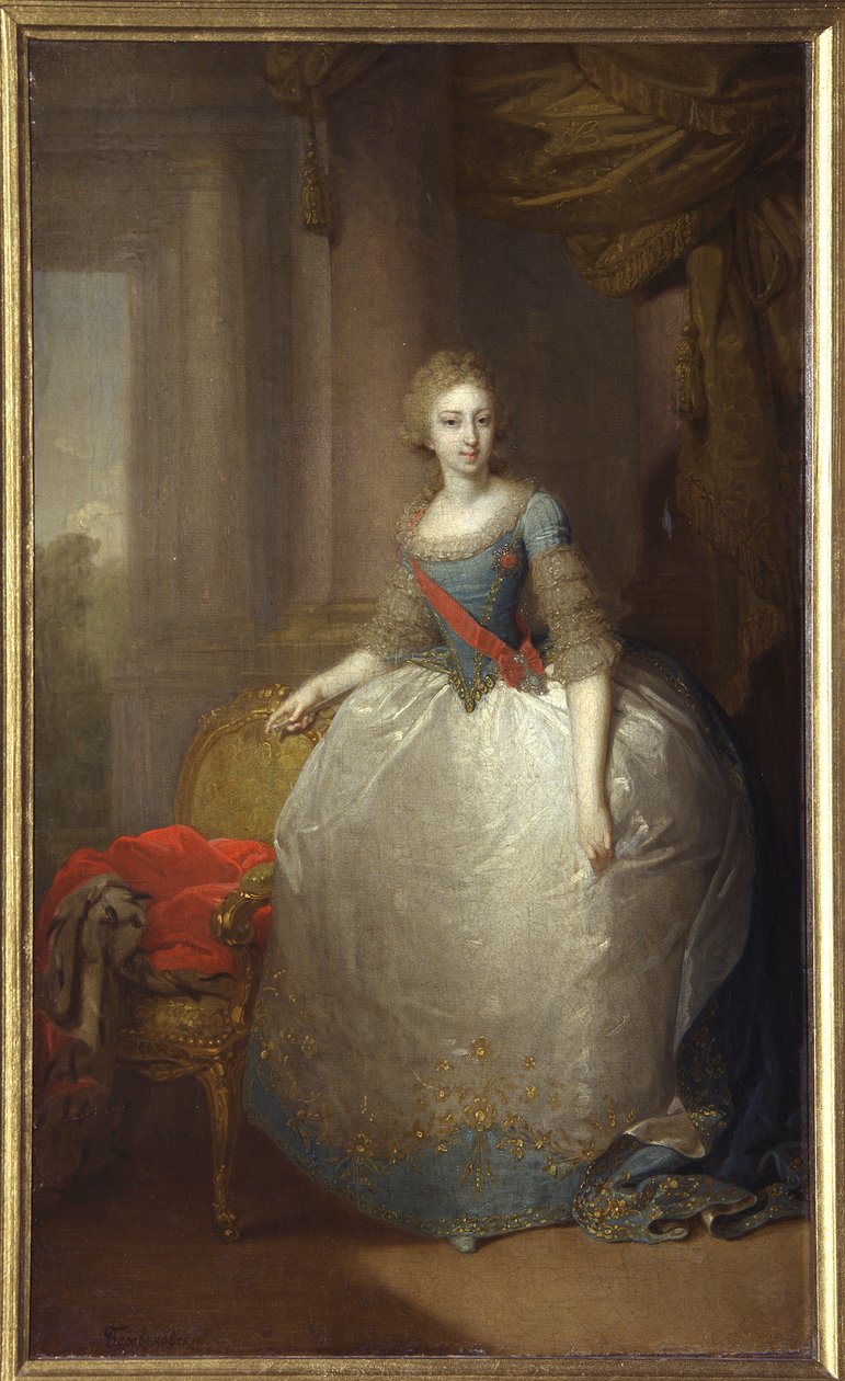 Porträt von Helena Pawlowna von Russland von Vladimir Lukich Borovikovsky