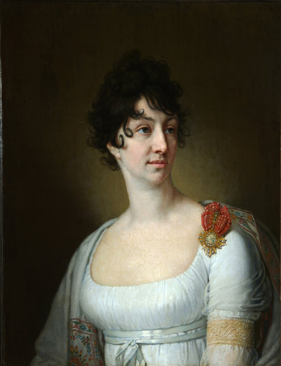 Porträt von Sophia Alexejewna Rajewskaja, 1813 von Vladimir Lukich Borovikovsky