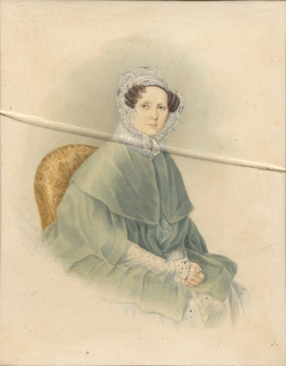 Porträt der Gräfin Natalia Pawlowna Stroganowa, 1845 von Voronov