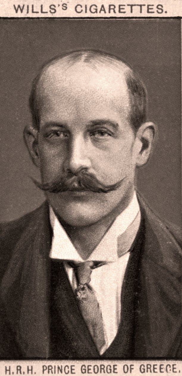 Prinz Georg von Griechenland, 1908 von WD and HO Wills