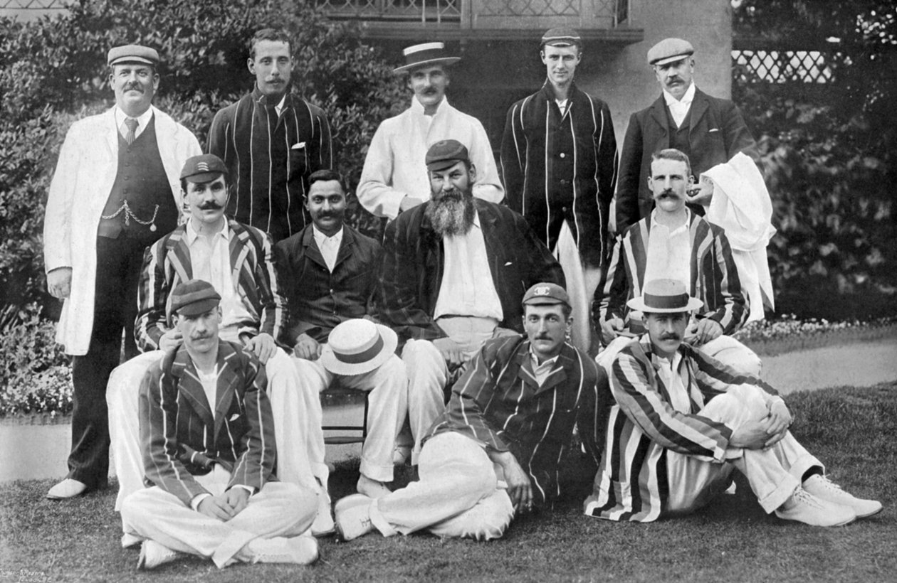 Gentlemen XI für das Spiel gegen Players im Lords Cricket Ground, London, 1899 von William Albert Rouch