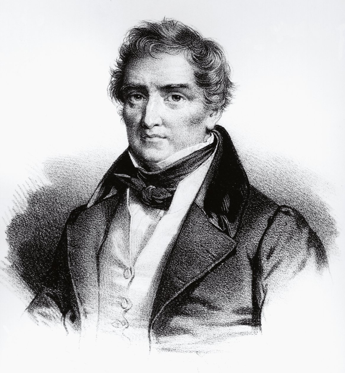 Porträt von Francois Joseph Victor Broussais (1772-1838), französischer Arzt von John Ward Dunsmore