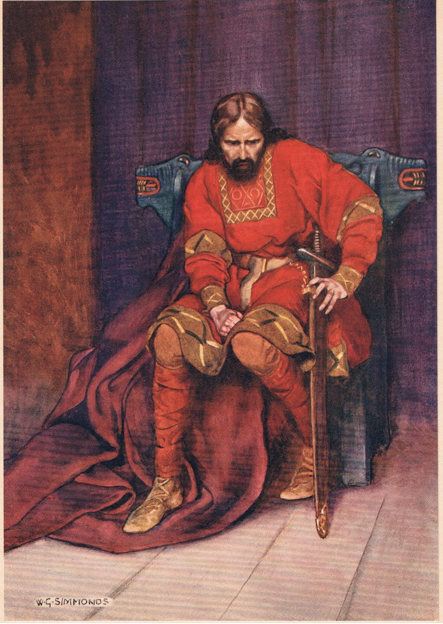 Der König spricht davon, Hamlet zu töten, aus 