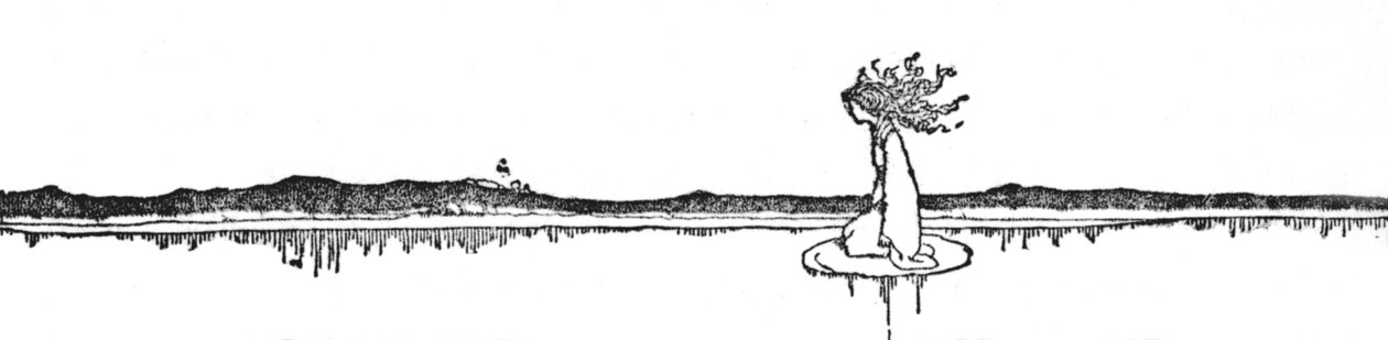 Kein Boot war zu sehen, ca. 1930 von William Heath Robinson
