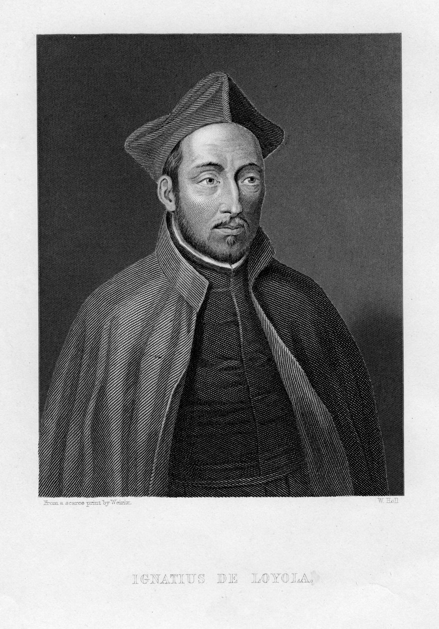 Ignatius von Loyola, Generaloberer der Gesellschaft Jesu von W. Holl